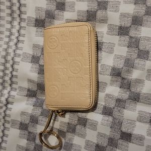 Tory Burch Beige Coin Purse